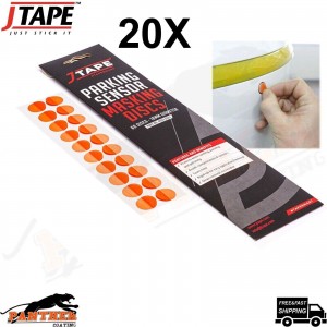 20X J Tape Masking Stickers Parking Sensor Automotive Reverse Covers