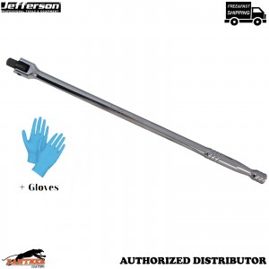 Jefferson JEFBRKBAR600-1-2 1/2" Drive 600mm Breaker Bar Heavy Duty + Gloves