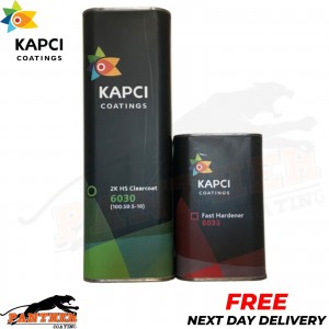 Kapci 6030 2K HS Anti-Scratch Clearcoat with 6033 FAST hardener -7.5LKIT