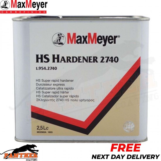 MAXMEYER HS SUPER FAST RAPID HARDENER 2740 ACTIVATOR 2.5 LITRE