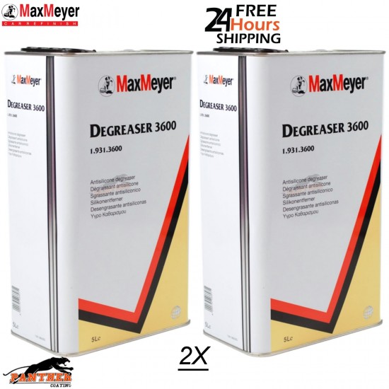 2X Max Meyer Panel Wipe 5L – Anti Silicone Degreaser & Surface Cleaner for Paint