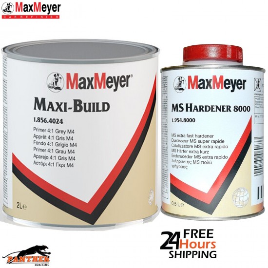 Max Meyer Maxi Build 4024 High Build Primer 2L + Max Meyer 8000 Hardener 0.5L