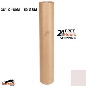 Premium Quality Automotive Masking Paper 36” x 180m 50 GSM Paint Protection Roll