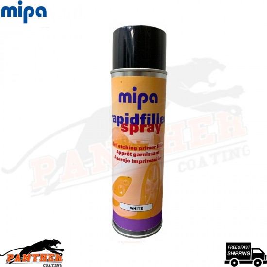 1 X MIPA RAPIDFILLER PRIMER HIGH BUILD SELF ETCHING AEROSOL 400ML