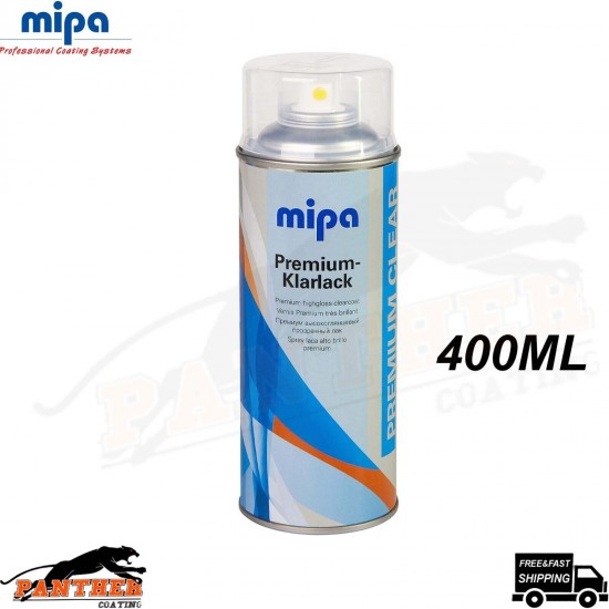 Mipa Premium Clearcoat Spray Aerosol - 400ML