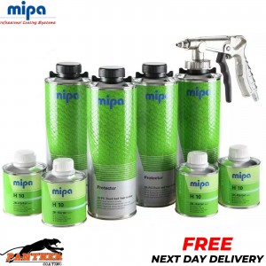 MIPA PROTECTOR TOUGH COATING TRUCK BED LINER KIT 4L FREE APPLICATOR GUN TINTABLE