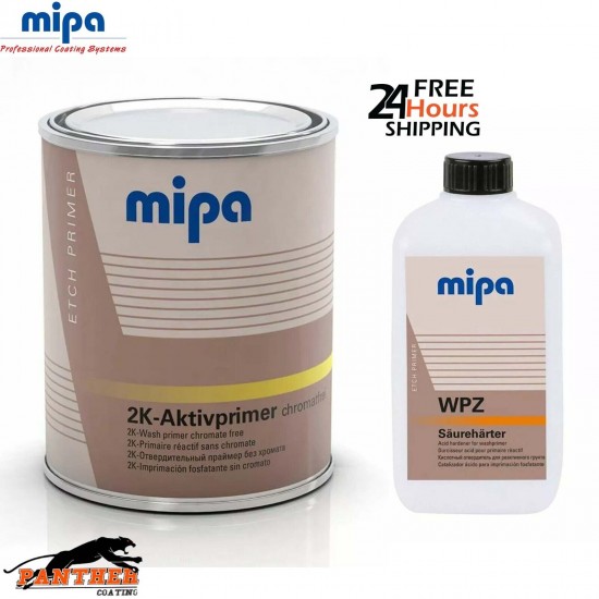 Mipa Aktivprimer Acid Etch 2k Primer With WPZ Hardener 1.5LTR KIT Active Primer