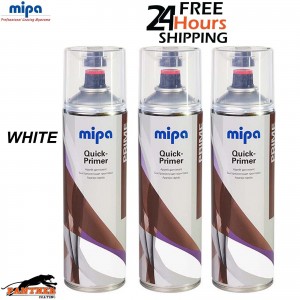 3X MIPA QUICK PRIMER AEROSOL 500ML WHITE - SPOT PRIMER