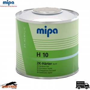 MIPA H10 2K ACRYLIC HARDENER 500ML - FAST - PRIMER PAINT UNIVERSAL ACTIVATOR