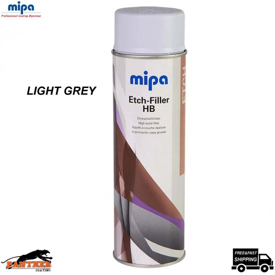 MIPA Etch-Filler HB Light Grey Aerosol Spray – 500ML