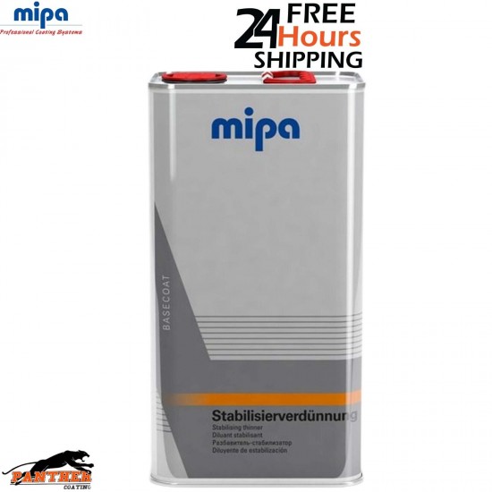 MIPA BC STABILISER BASECOAT STABILISING THINNER REDUCER 5LTR