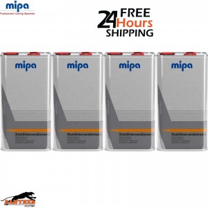 4X MIPA BC STABILISER BASECOAT STABILISING THINNER REDUCER 5LTR