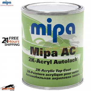 MIPA AC Lack VAU 79L Flame Red 1L – 2K HS Acrylic Ready Mixed Paint