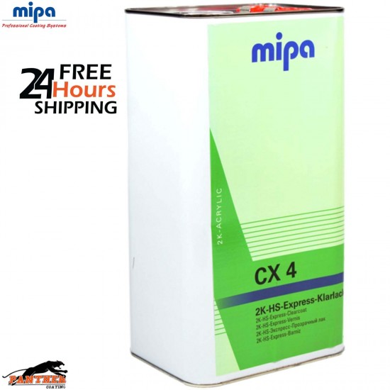 MIPA CX4 Express Clearcoat 5L – Premium HS 2K Lacquer for Smart Repair