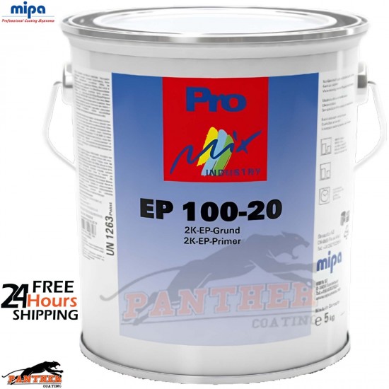 MIPA EP 100-20 2K Epoxy Primer Binder 5KG – Industry Anti-Corrosive Basecoat