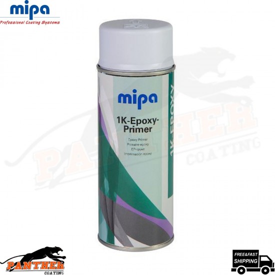 MIPA 1K EPOXY PRIMER (400ML) Spray Car Paint Aerosol Fast Drying