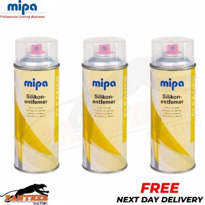 3x MIPA silicone remover & Degreaser spray 400ml spray can cleaner