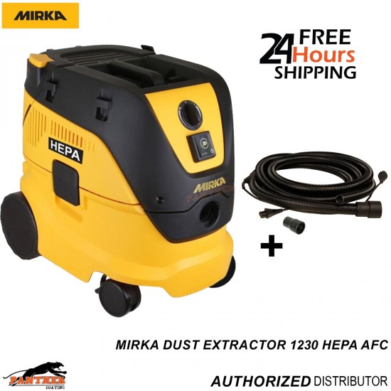 Mirka 1230 L PC GB Dust Extractor 230V – Complete With Hose 27 mm / 32 mm