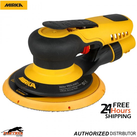 Mirka PROS 650CV 150mm Air Random Orbital Sander Vacuum 5.0mm