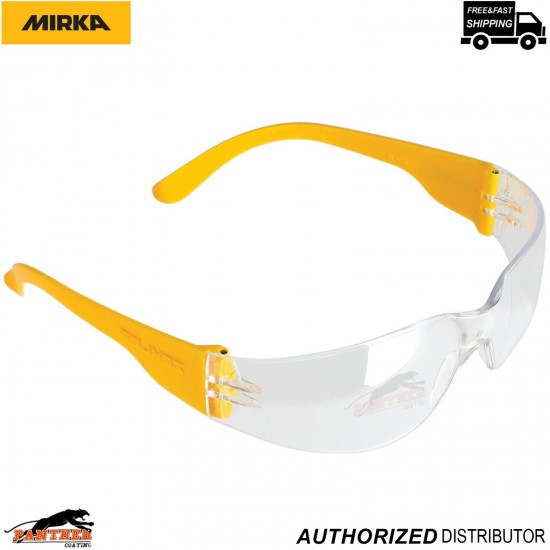 Mirka Zekler 30 Lightweight Safety Glasses – Clear Protective Design