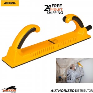 Mirka Rigid File Board 70 x 400mm – Ergonomic Yellow Dot Design Long Bed