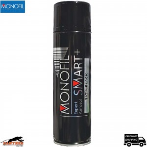 Monofil Satin Black Acrylic Spray Paint – Pack 500ml SMART+ 1K Aerosols