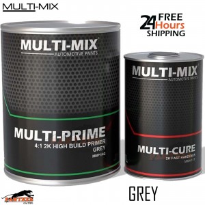 Multi-Mix Grey 5L Multi-Prime 2K Primer + Fast Hardener – High Build System