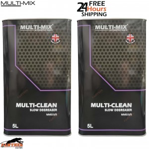 2x Multi-Mix Slow Degreaser 5L – Multi Clean Panel Wipe for Auto Refinishing