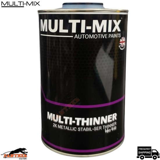 Multi-Mix 1L Metallic Stabiliser Thinner – Professional Refinishing Use