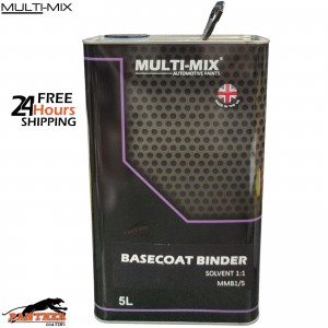 Multi-Mix 2K Basecoat Binder 5L – Premium Automotive Paint Solvent MMB1/5