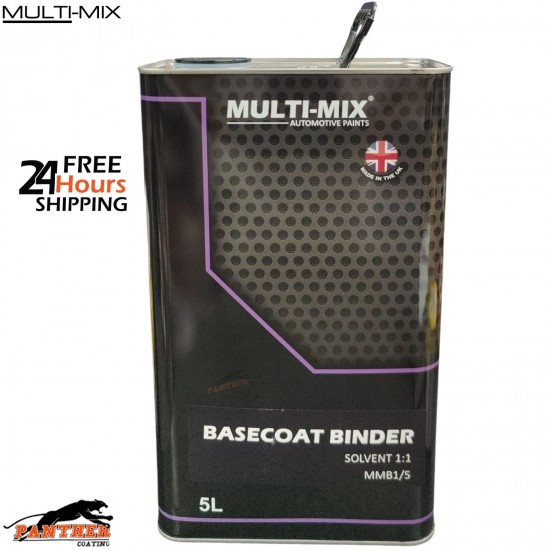 Multi-Mix 2K Basecoat Binder 5L – Premium Automotive Paint Solvent MMB1/5