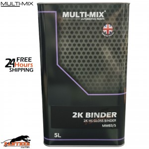MultiMix 2K HS Gloss Binder 5 Litre MMB3/5 Professional Car Paint Binder