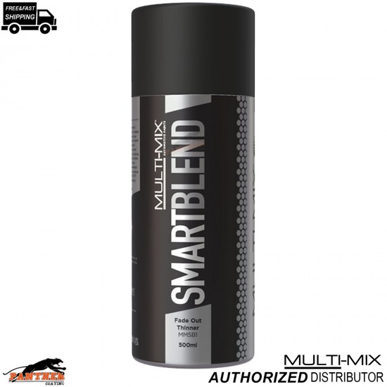 Multimix SMART-BLEND Fadeout Thinner 500ml For Car Paint Repairs