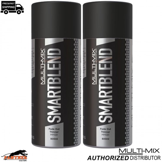 Multimix SMART-BLEND Fadeout Thinner 500ml For Car Paint Repairs