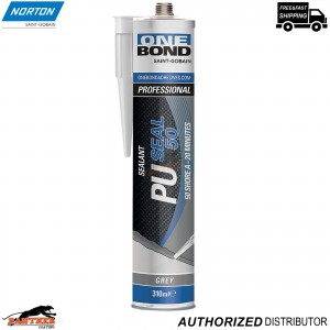 Norton PU Seal 50 OneBond Grey 310ml Adhesive Sealant for Bodywork