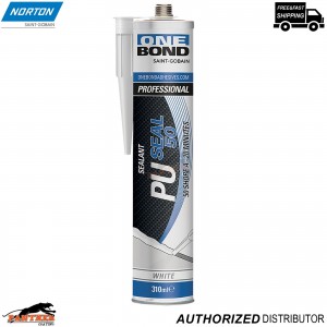 Norton OneBond PU Seal 50 White 310ml – Automotive Polyurethane Sealer