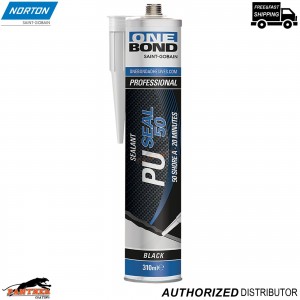 Norton 310ml OneBond PU Seal 50 – Black Automotive Bond & Seal
