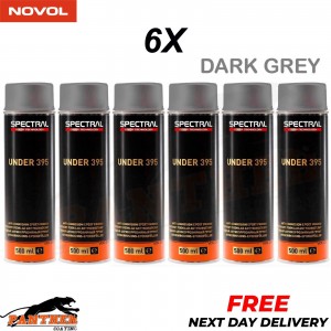 6 X NOVOL SPECTRAL UNDER 395 EPOXY PRIMER AEROSOL 500ML - DARK GREY