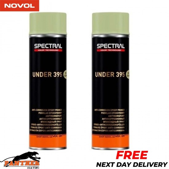 2X Novol Spectral Under 395 Olive Green epoxy primer
