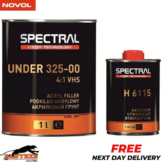 NOVOL SPECTRAL UNDER 325-00 WET ON WET WITH/(H 6115) PRIMER KIT 1.5L - (P3 GREY)
