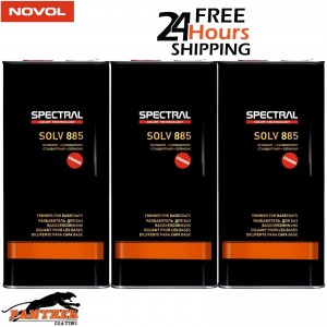 3 x Novol SPECTRAL SOLV 855 STANDARD 5L Acrylic Thinner