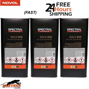 3 x Novol SPECTRAL SOLV 855 FAST 5L Acrylic Thinner