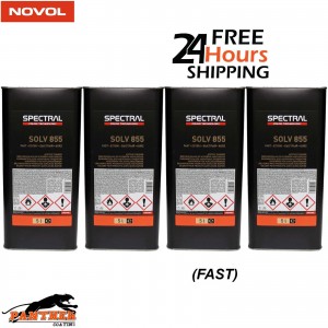 4 x Novol SPECTRAL SOLV 855 FAST 5L Acrylic Thinner