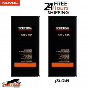 2 x Novol SPECTRAL SOLV 855 SLOW 5L Acrylic Thinner