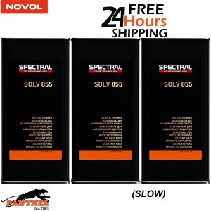 3 x Novol SPECTRAL SOLV 855 SLOW 5L Acrylic Thinner