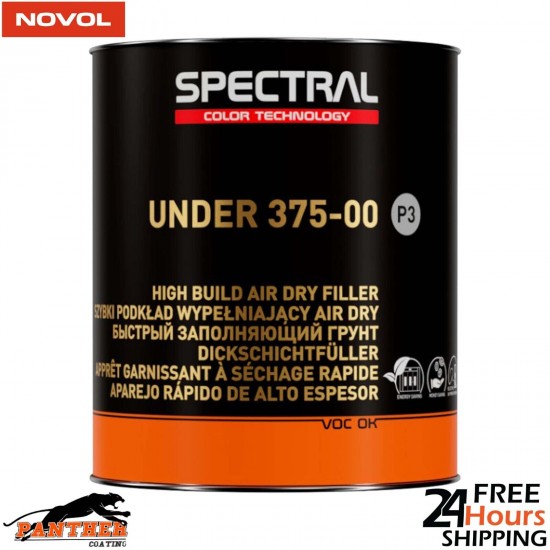 NOVOL SPECTRAL UNDER 375-00 P3 GREY 2.8LT - HIGH BUILD AIR DRY PRIMER