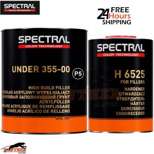 NOVOL Spectral Under 355‑00 High Build Primer Kit 3.5 L P5 Black +H6525 Hardener