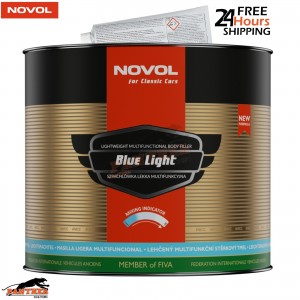 Novol Classic Car Blue Light Body Filler 3.6kg – Lightweight Car Body Repair