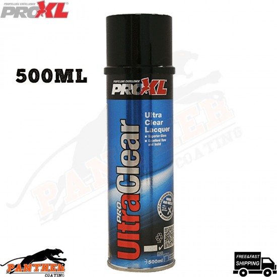 PROXL PRO Ultra Clear Gloss Lacquer Aerosol (500ml) FAST DELIVERY