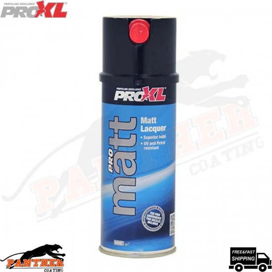 PRO XL PRO MATT LACQUER AEROSOL SPRAY PAINT - 400ML - PROXL - 1x PIECE